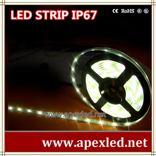 waterproof 3528 30LEDs strip led silicon tube 5meter per roll EPOXY LED LIGHT
