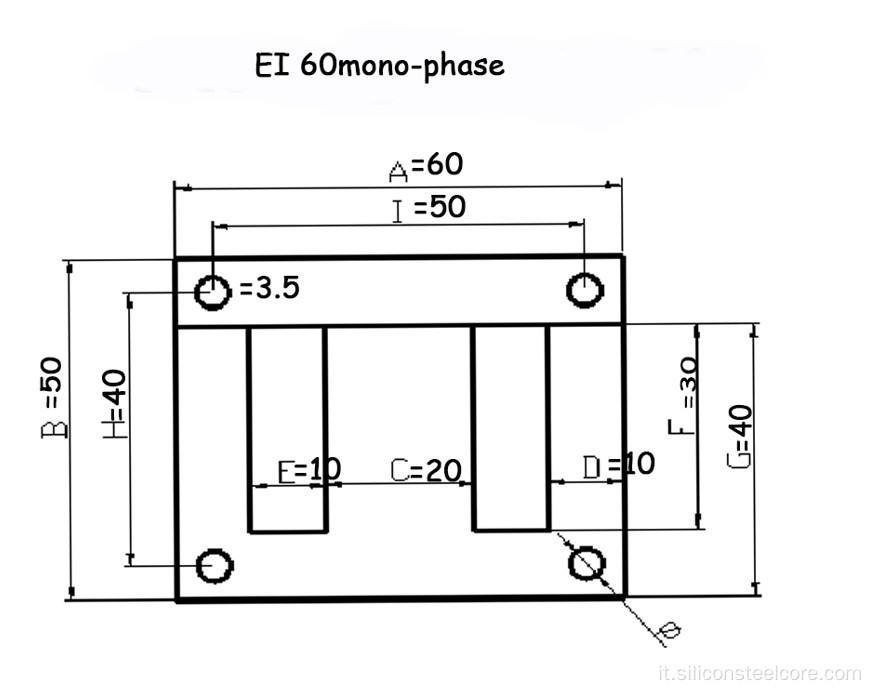 Laminazione EI di superficie rivestita