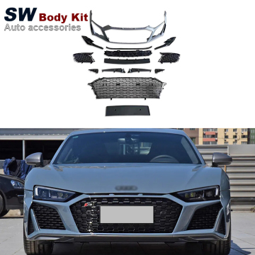 Upgrade Your Audi R8 2016-2022 with New Style Front Bumper Kit