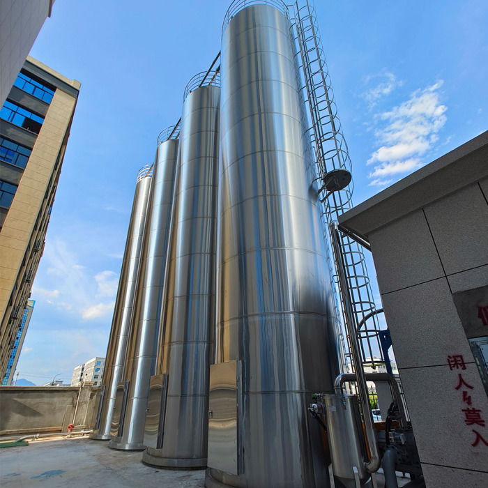 Silo penyimpanan luar ruang yang tahan lama dan tahan lama