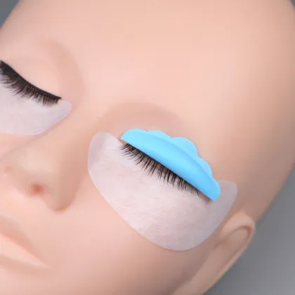 Blue Silicone Eyelash Curlers Size 3 for Lash Lift Extensions
