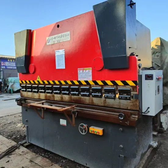 Used WC67Y-125x2500 Iron Aluminum Sheet Bending Machine for Metal Fabrication