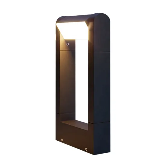 Low Voltage Adjustable Beam Angle LED Bollard Light for Outdoor Landscape and Garden Lighting