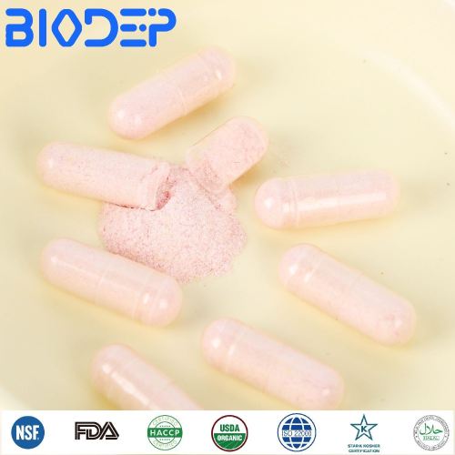Capsule probiotiche in integratori dietetici sfusi