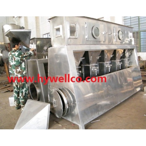 Horizontal Fluidized-Bed Drying Machine