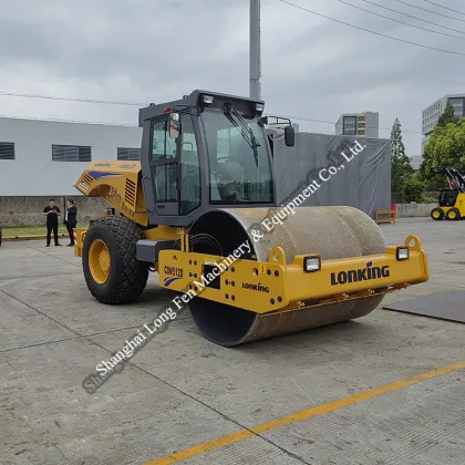 Lonking Brand CDM512D 12 Ton Single Drum Compactor Roller