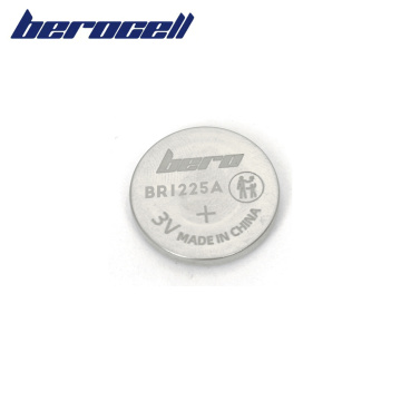 Трывалая літый-фторвугляродная батарэя 3 В BR1225A