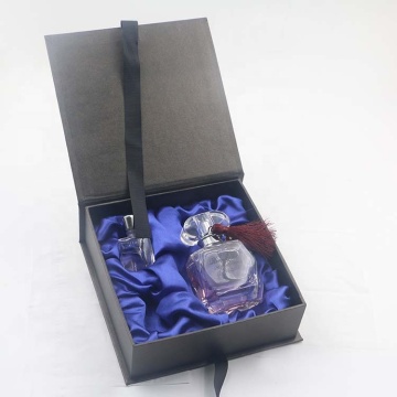 Wholesale Custom Logo Cardboard Perfume Gift Box with Ribbon Closure