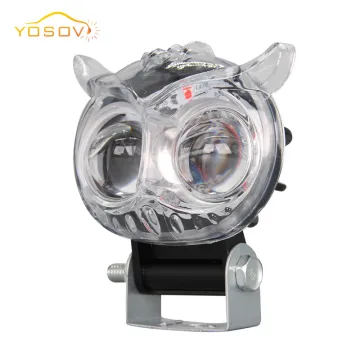 Yosovlamp Owl Spotlight Dual Lens Electric Vehicle Headlights
