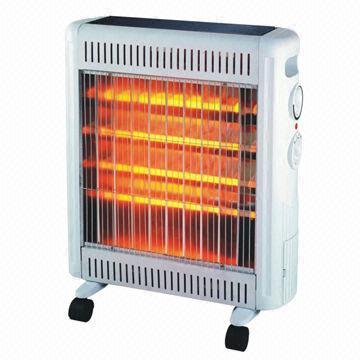 Quartz heater, wheels and convection function