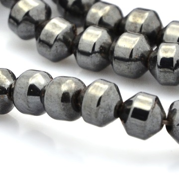 6 mm neri magnetici sintetici di perle di ematite fili: collezione esclusiva Pandahall