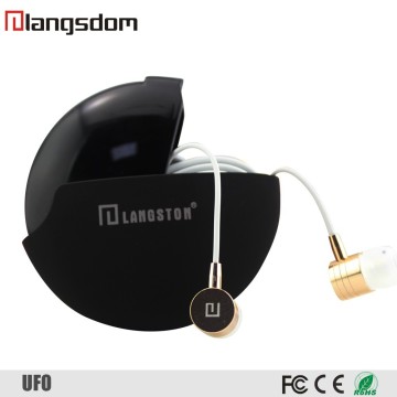 Earbud Carrying Case ABS Earphone Case metal headphone cover
