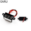 DIY Waterproof 0.28'' DC2.5-30V Digital LED Mini Display Module Voltmeter Voltage Tester Panel Meter Gauge for Motorcycle Car