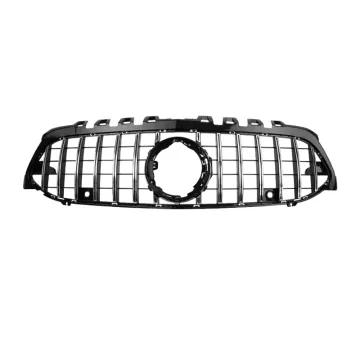 Good Quality Grille GT Silver Style Front Bumper Grille for Mercedes-Benz A-Class W177 (2019-2022)