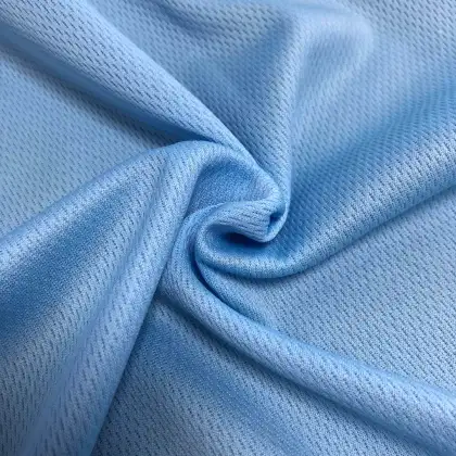 latest bird eye mesh knitting fabric for shirt