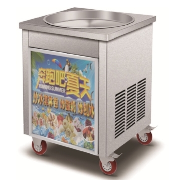 Stainless Steel Stir-Fried Ice Cream Roll Machine