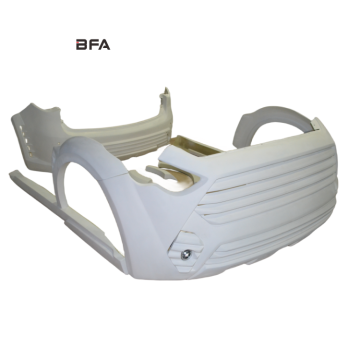 Russian Wide Body Kit for Infiniti FX35/QX70: Front Bumper, Rear Bumper, and Wheel Arch Skirt Upgrades
