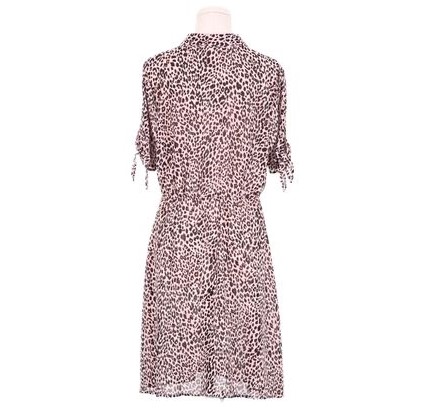 Button Front Fastening Chiffon Dress