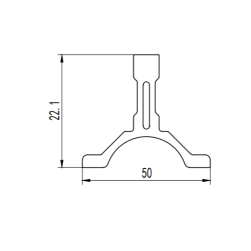 Dreieck Halterung Aluminiumprofil Extrusion stirbt