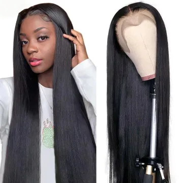 Wholesale human hair wigs 360 full lace 150% 180% 250% transparent  pre-plucked 360 lace frontal wigs for black women