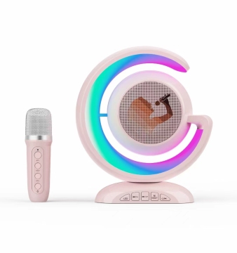 Multifunction Smart Speaker YS-110: Karaoke, Lighting, and Portable Singing Experience