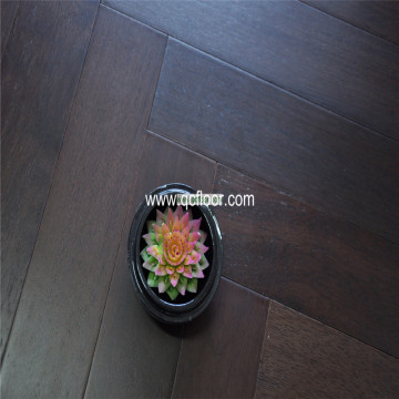 engineered merbau herringbone floor wenge color