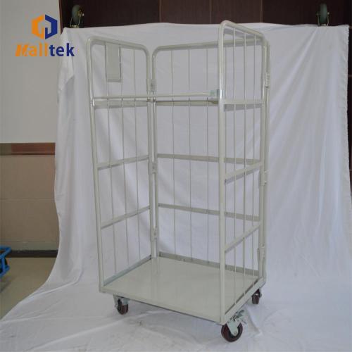 Roll Container 3sides Collapsible Powder Coating Roll Container Supplier