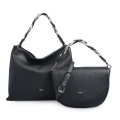 Neues Design Griff Weben Leder Lady Hobo Bag