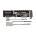 Ensemble d&#39;outils de barbecue 3pcs S / S pour griller au barbecue