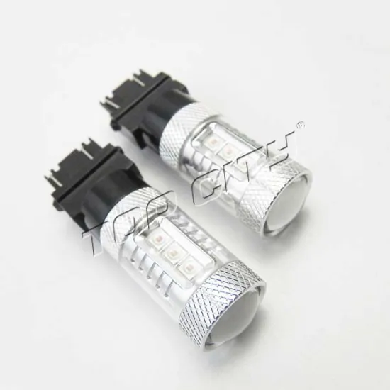 Topcity Wholesale Red Color 1000LM XBD Chips 3057 3457 3157 80W LED Car Tail Brake Stop Light