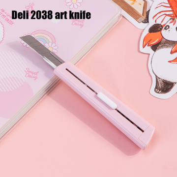 Deli 2038 Knife Utility Art - Επαναπληροφορήσιμη λεπίδα για κοπή χαρτιού και χειροτεχνία