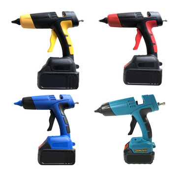 Cordless 100W 1500mA Rechargeable Lithium Hot Melt Glue Gun