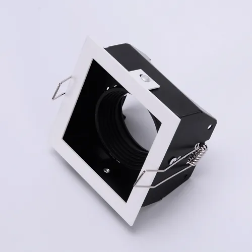 Square head LED downlight fixture SR