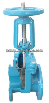 DIN 3352 F4 Rising Stem Resilient seat Gate valve
