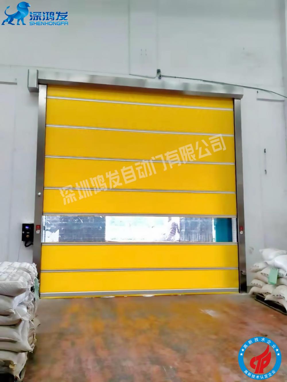 High-speed industrial doors fabric pvc rapid doors