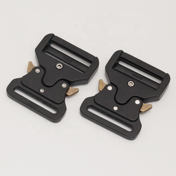 Metal Square Buckles for Tactical Dog Harnesses - Adjustable 20mm Release Buckles