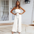 Women's Tube Top Strapless Jumpsuit