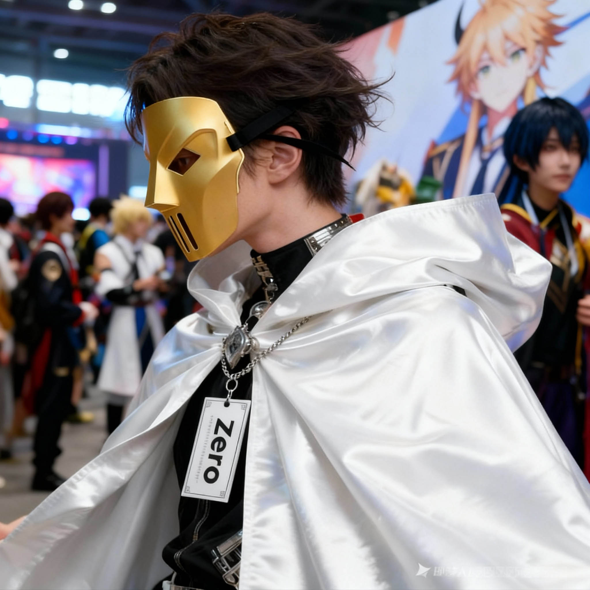 Cosplay Props Gold Mask