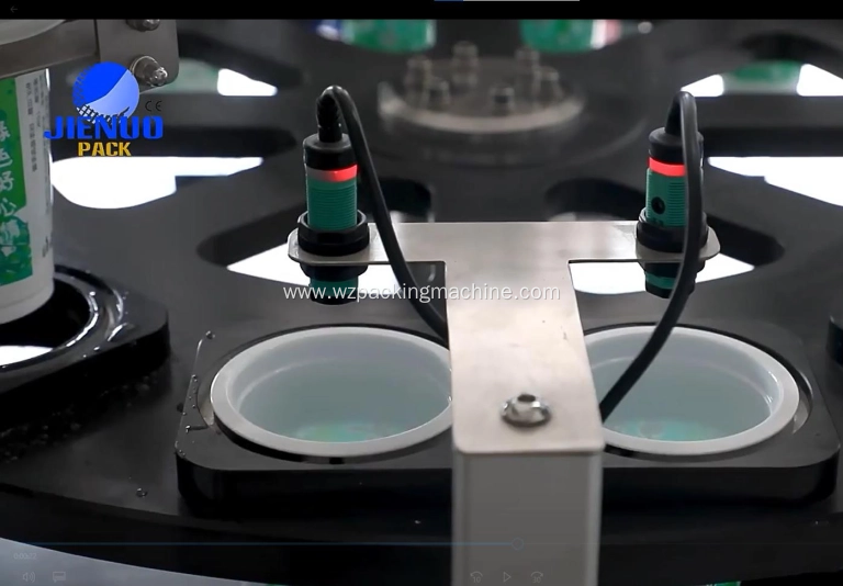 XBG-2 Automatic Rotary Cup Filling Sealing Machine