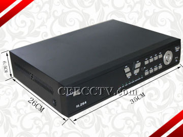 Black 16 Ch D1 Dvr Cee - Dvr - 9116v With Audio 28.8mb / H, Video 25 - 450 Mb / H
