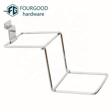 Metal Wire Shoe Display Rack for Supermarket and Store