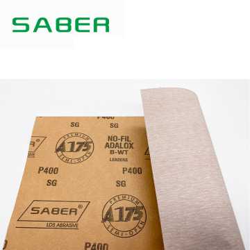 Durable Saber 230x280mm Dry Abrasive Sanding Sheet for Furniture