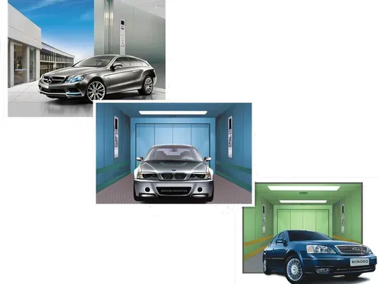Safe Car Elevator with Machine Room Cargo Lift