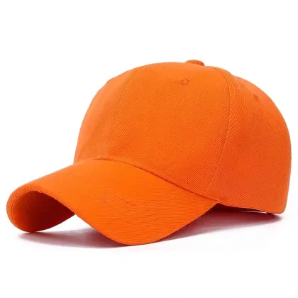 Custom Solid Color Duck Tongue Hat for Men and Women - Outdoor Sports Golf Cap