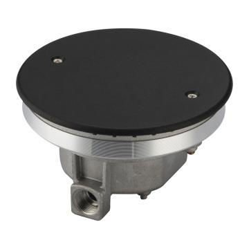 Outdoor car gasstove burner with fixed cover