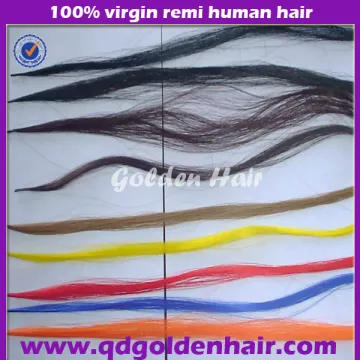 Cheap Price No Shedding Tangle Free Top Quality Rainbow Prebonded Hair Extension
