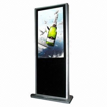 32-inch Network Advertising LCD Digital Signage Kiosk with 1000:1 Contrast