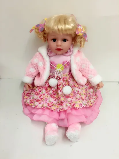 22 inch pink pink vinyl doll