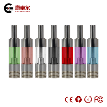 Liquid Fill From Top Clearomizer with Dual Coil Bottom Heating