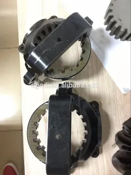 custom half shaft electric and hand wheel butterfly valve